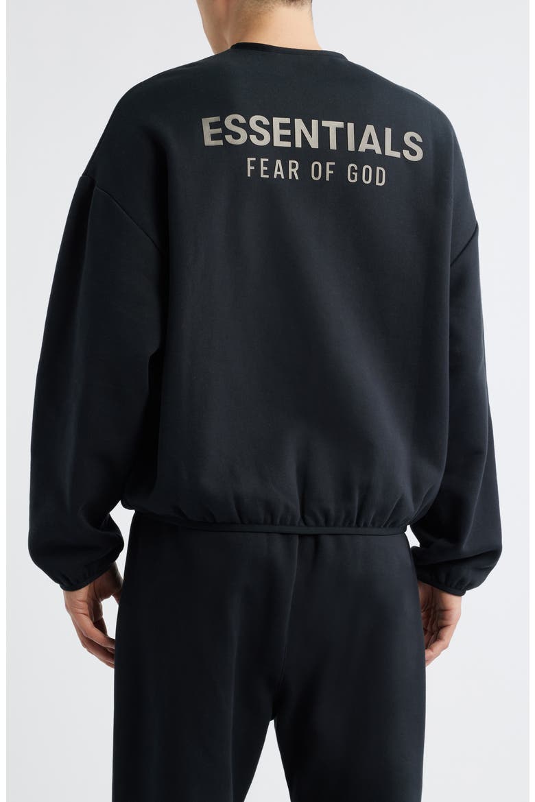 Fear of God Essentials Modern Fit Fleece Crewneck Sweatshirt (Men
