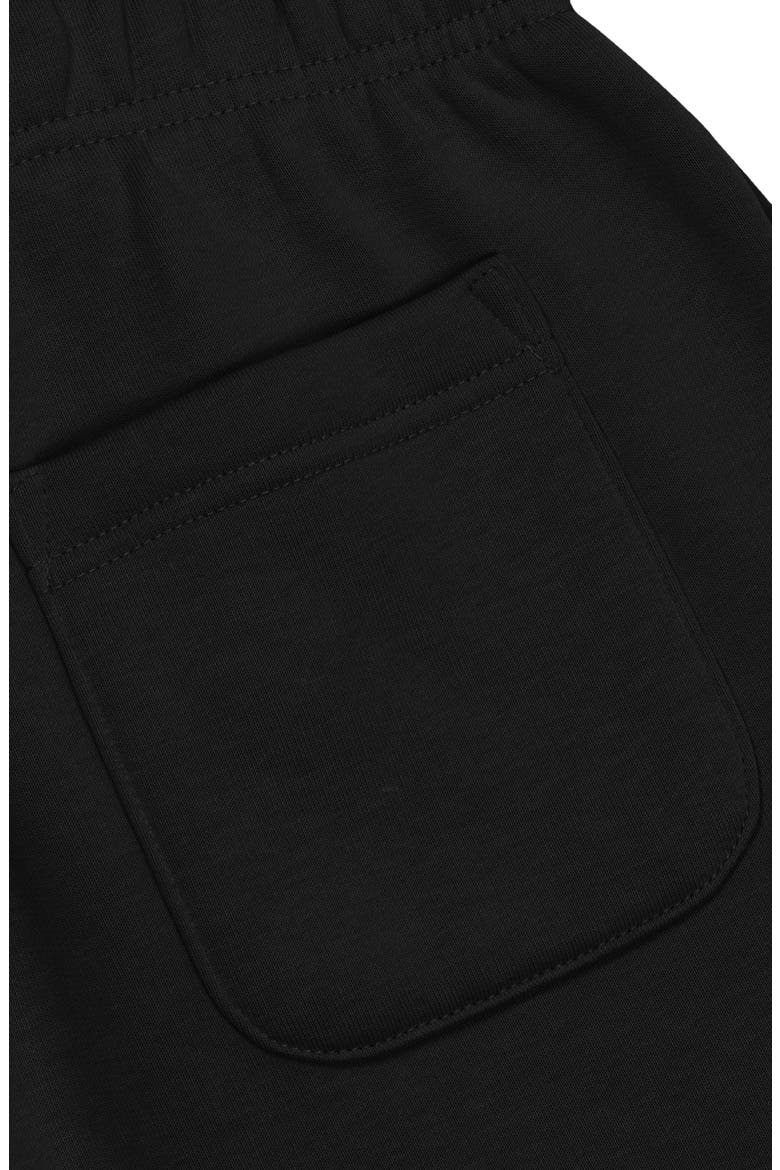 Heartly Ghost Midweight Relaxed Fleece Track Pants, Alternate, color, Black