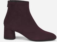 AGL Olga Water Resistant Velour Ankle Boot with Heel