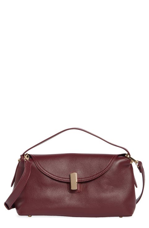 Faux Leather Crossbody Bag