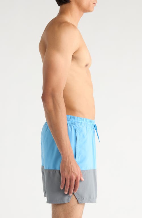 Nike Colorblock Drawstring Volley Shorts In Multi