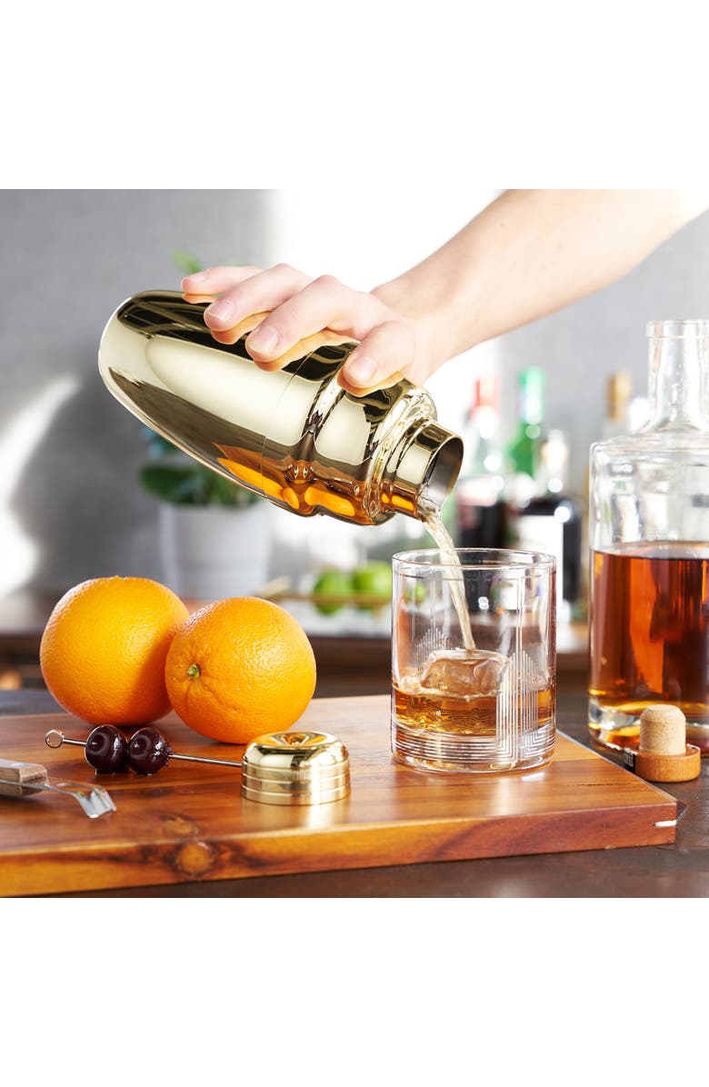 Viski Heavyweight Cocktail Shaker, Alternate, color, Belmont