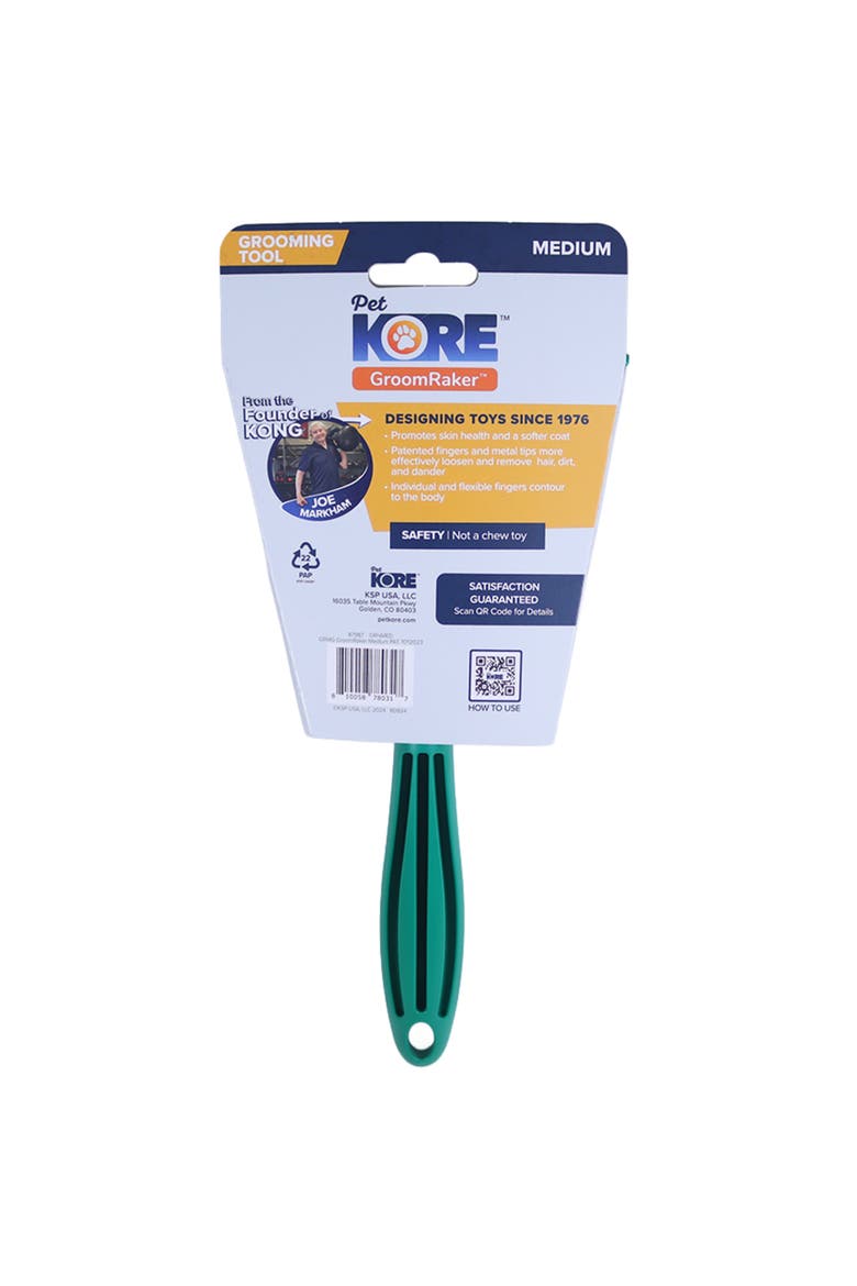 Deshedding Tool For Medium Sized Dogs, Alternate, color, Green