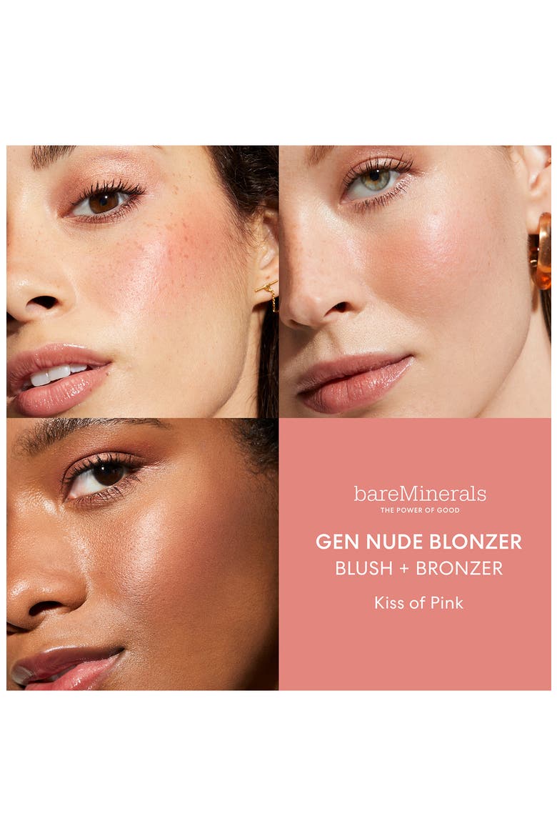 GEN NUDE BLONZER Blush + Bronzer, Alternate, color, KISS OF PINK