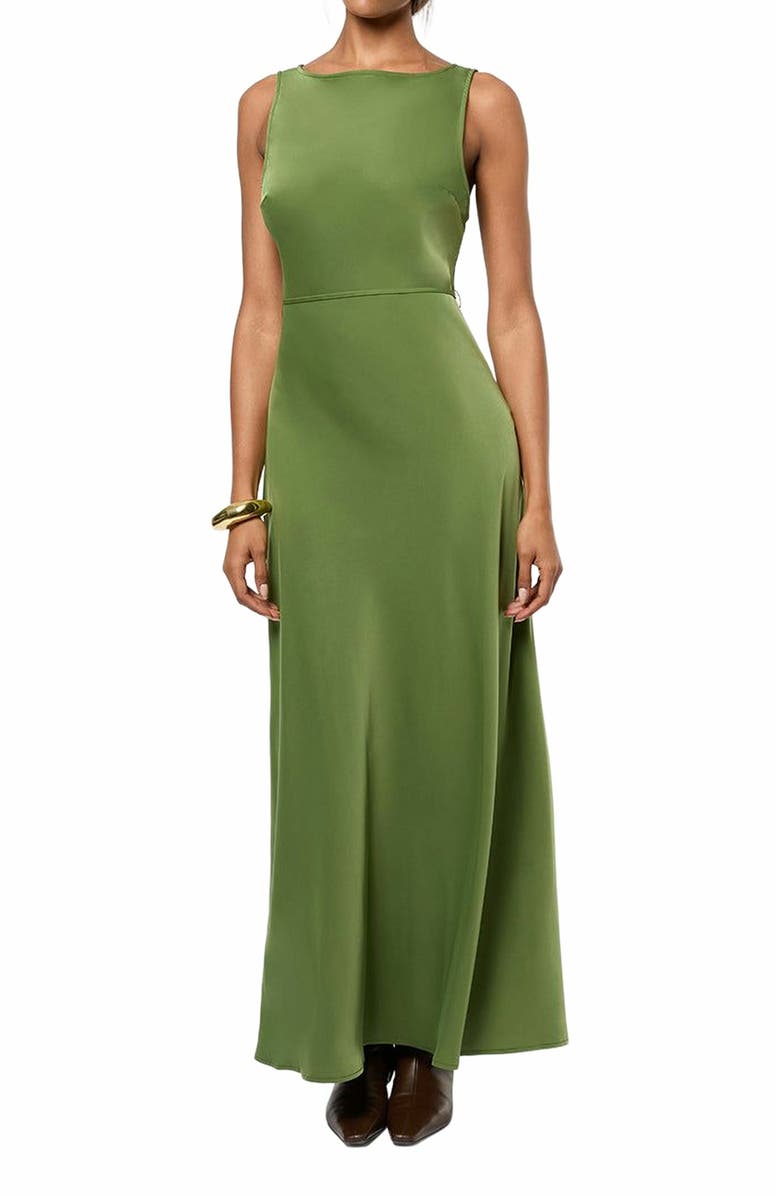 WeWoreWhat Boat Neck Slip Dress, Alternate, color, 