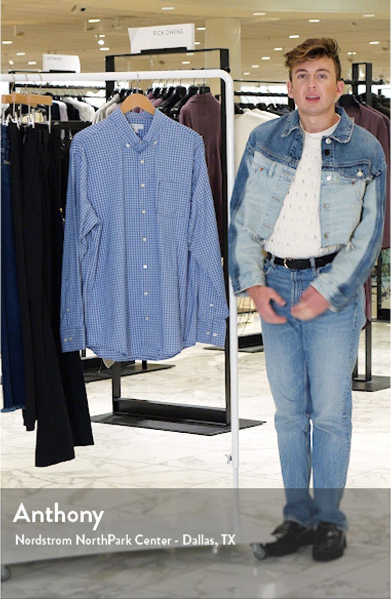 Ashbury Classic Fit Tattersall Plaid Performance Button-Down Shirt, sales video thumbnail