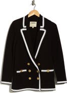 L'AGENCE Kenji Oversize Knit Blazer