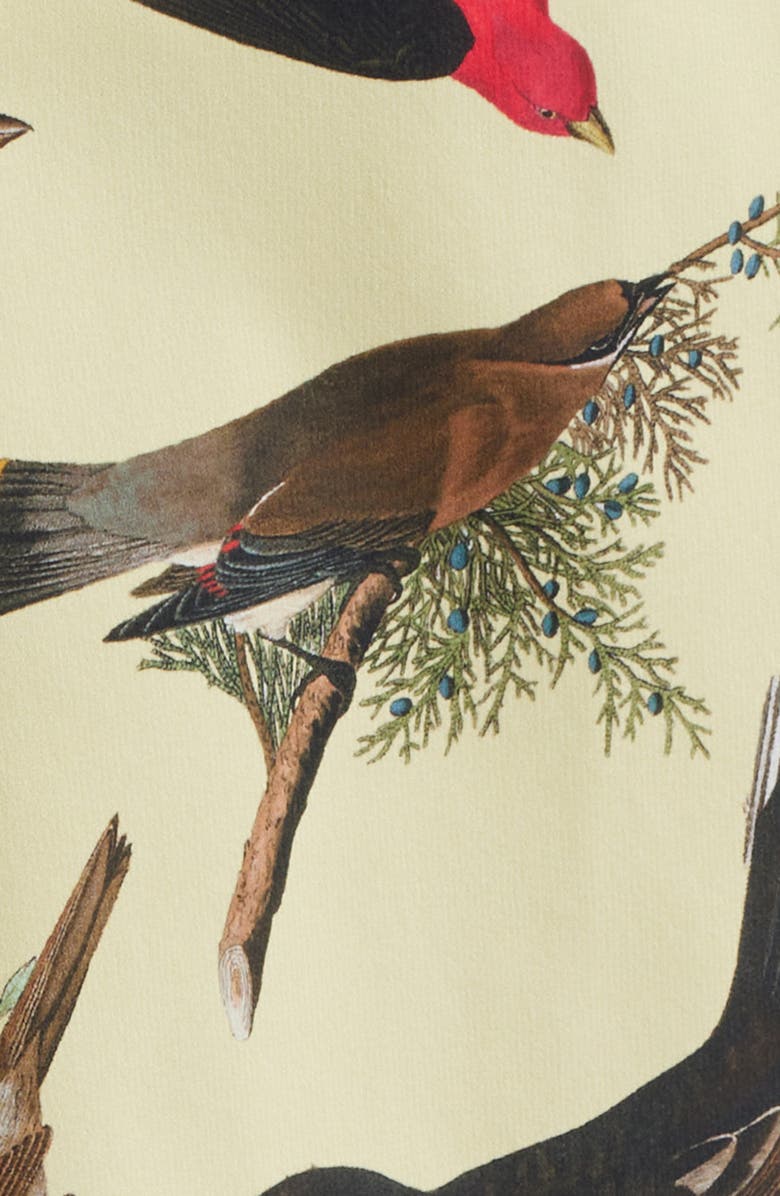 Malbon Golf Birds of Georgia Print Magnolia Performance Pants, Alternate, color, Bird Print