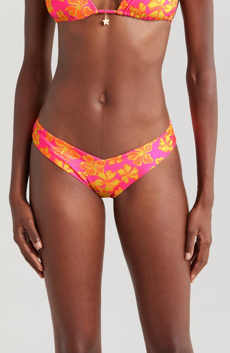 Kulani Kinis V-Cut Bikini Bottoms, Main, color, 