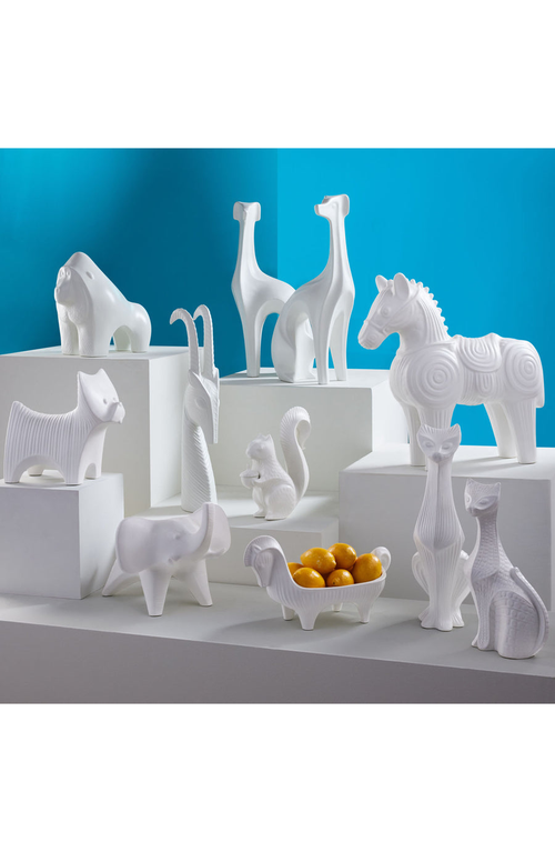 Jonathan Adler Menagerie Tall Cat In White
