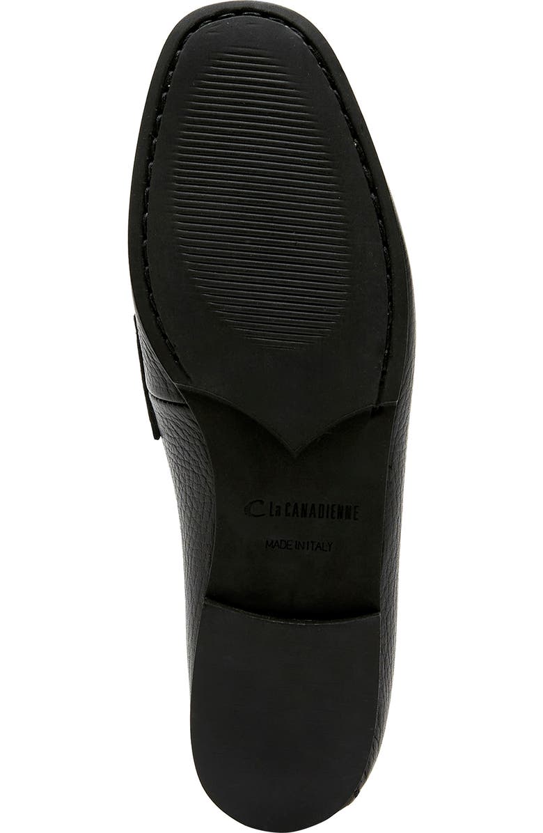 La Canadienne Kitson City Dry<sup>™</sup> Penny Loafer, Alternate, color, Black Pebble Leather