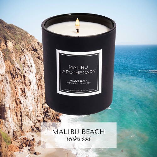 MALIBU APOTHECARY MALIBU APOTHECARY MATTE BLACK CANDLE