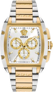 Versace Dominus Chronograph Bracelet Watch, 42mm x 50mm