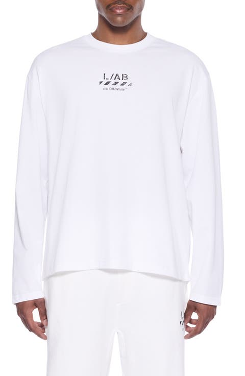 Diag Cotton Graphic T-Shirt