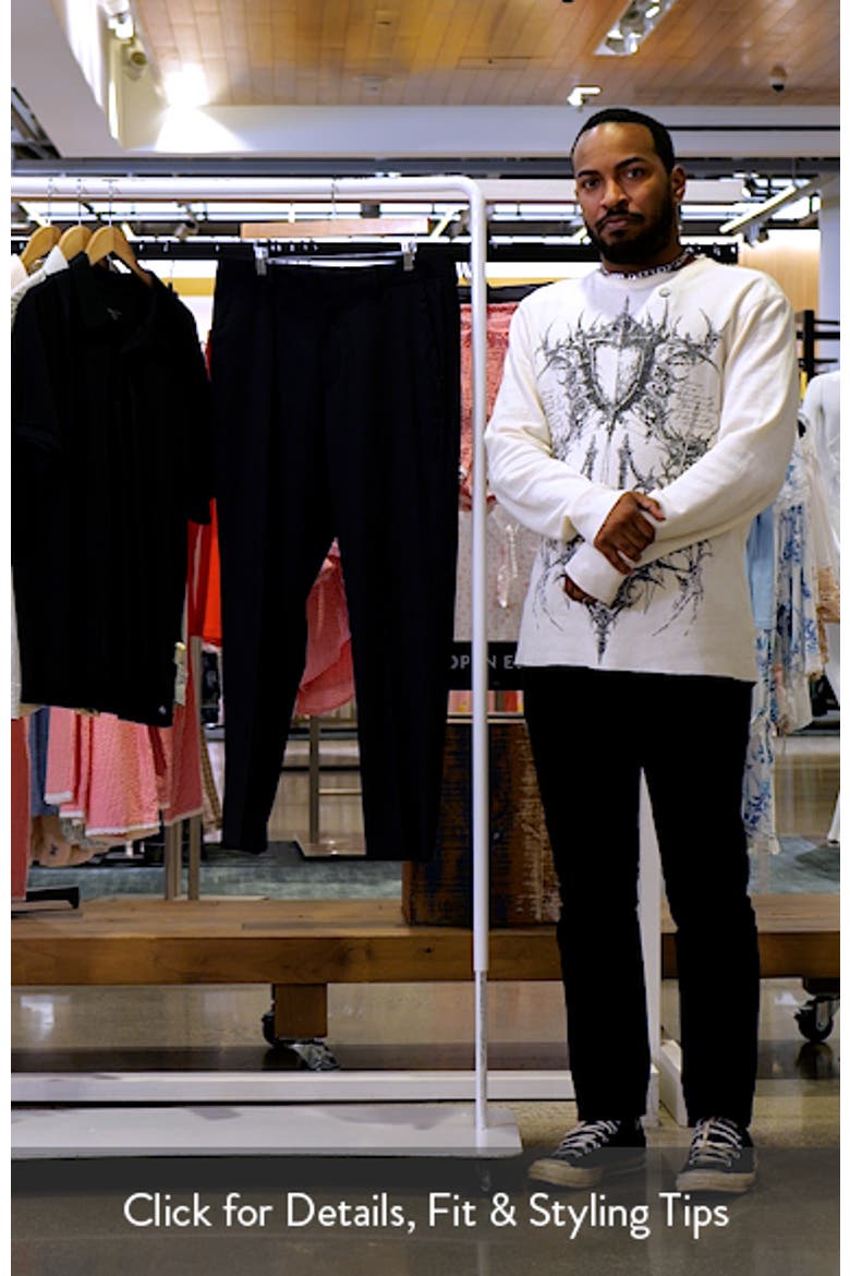 Jetsetter Athletic Fit Stretch Wool Suit Pants video