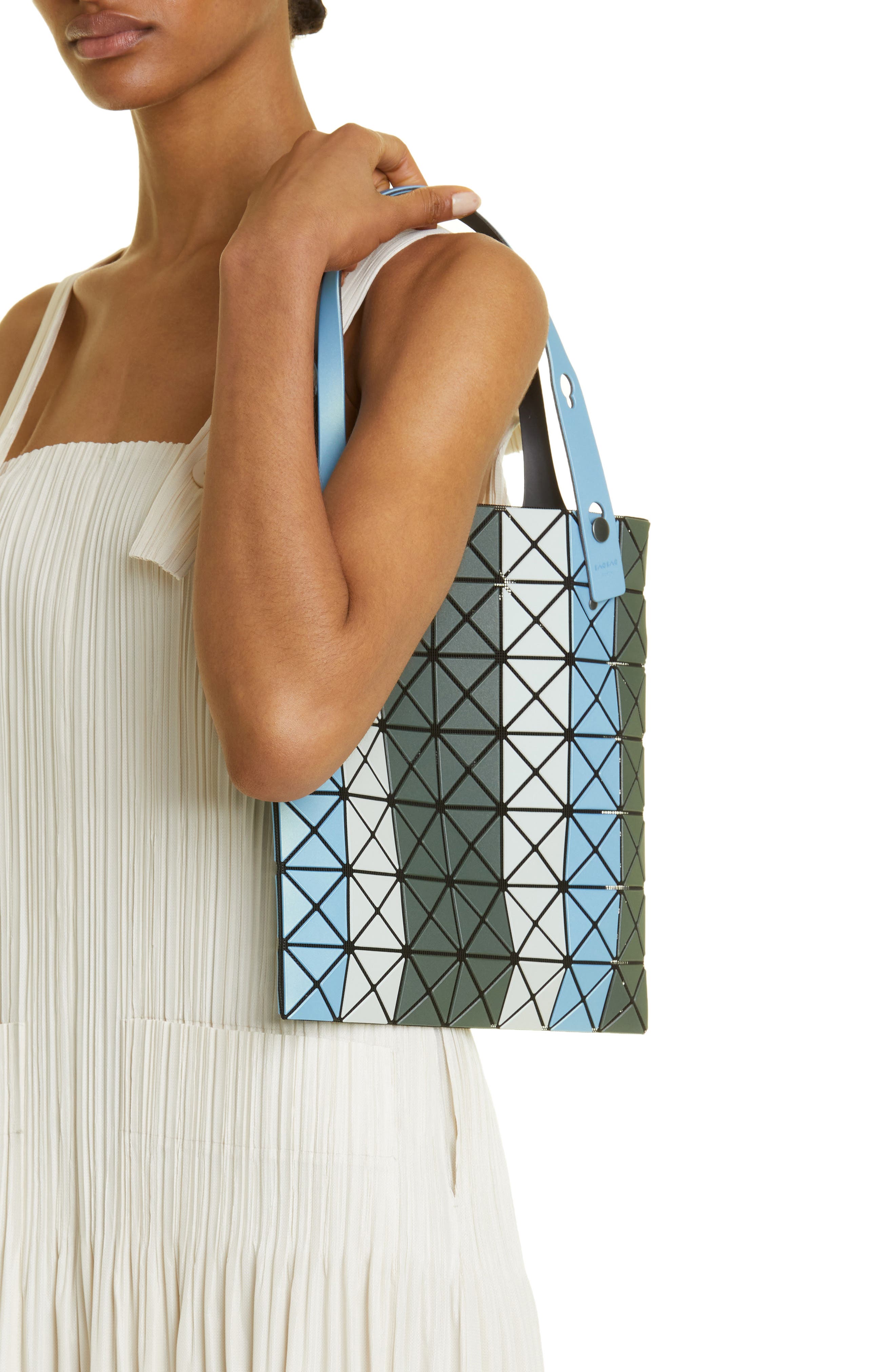 Bao Bao Issey Miyake Prism Stripe Tote, Alternate, color, 