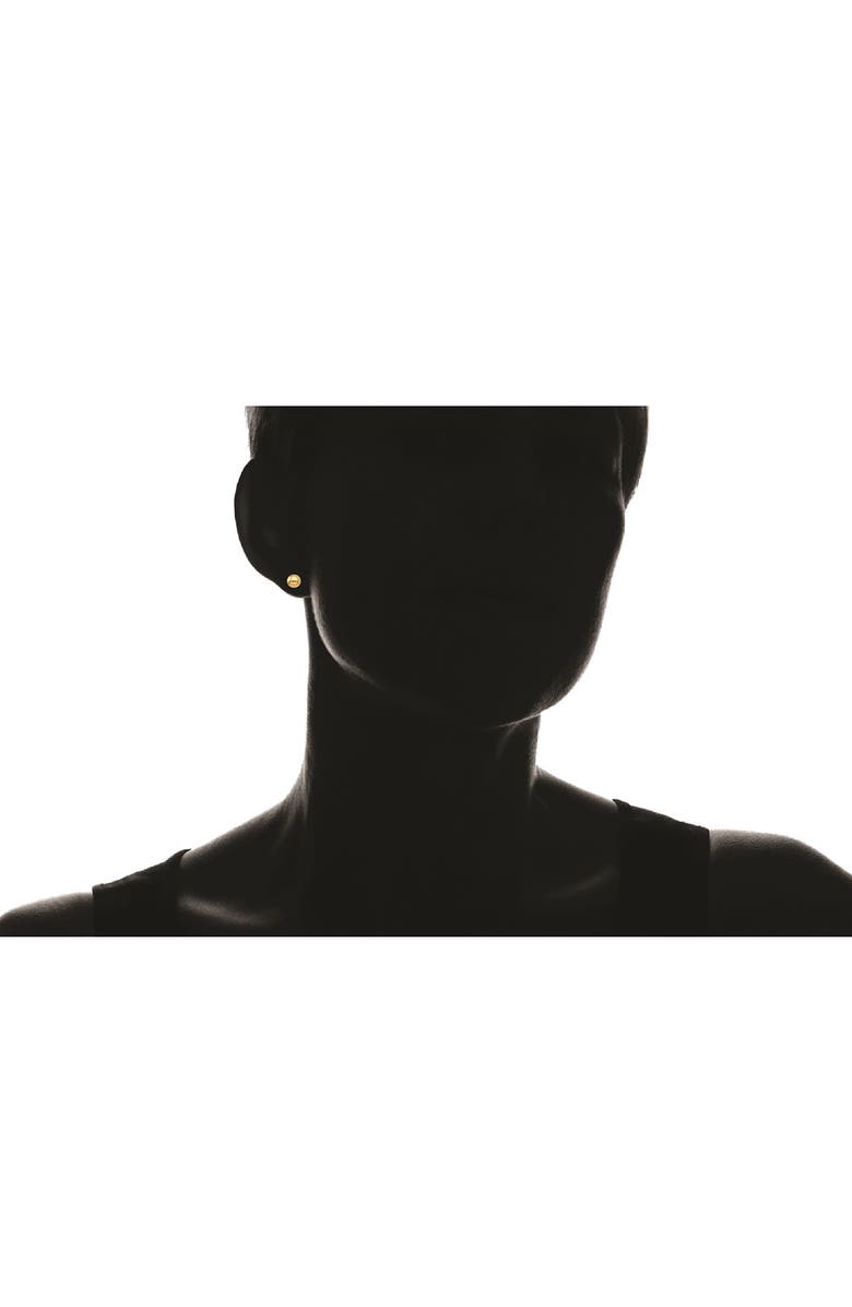 BEST SILVER 14K Yellow Gold 8mm High Polish Ball Stud Earrings, Alternate, color, Yellow Gold