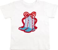 Sweet Wink Patriotic Cowgirl Patch Short Sleeve T-Shirt