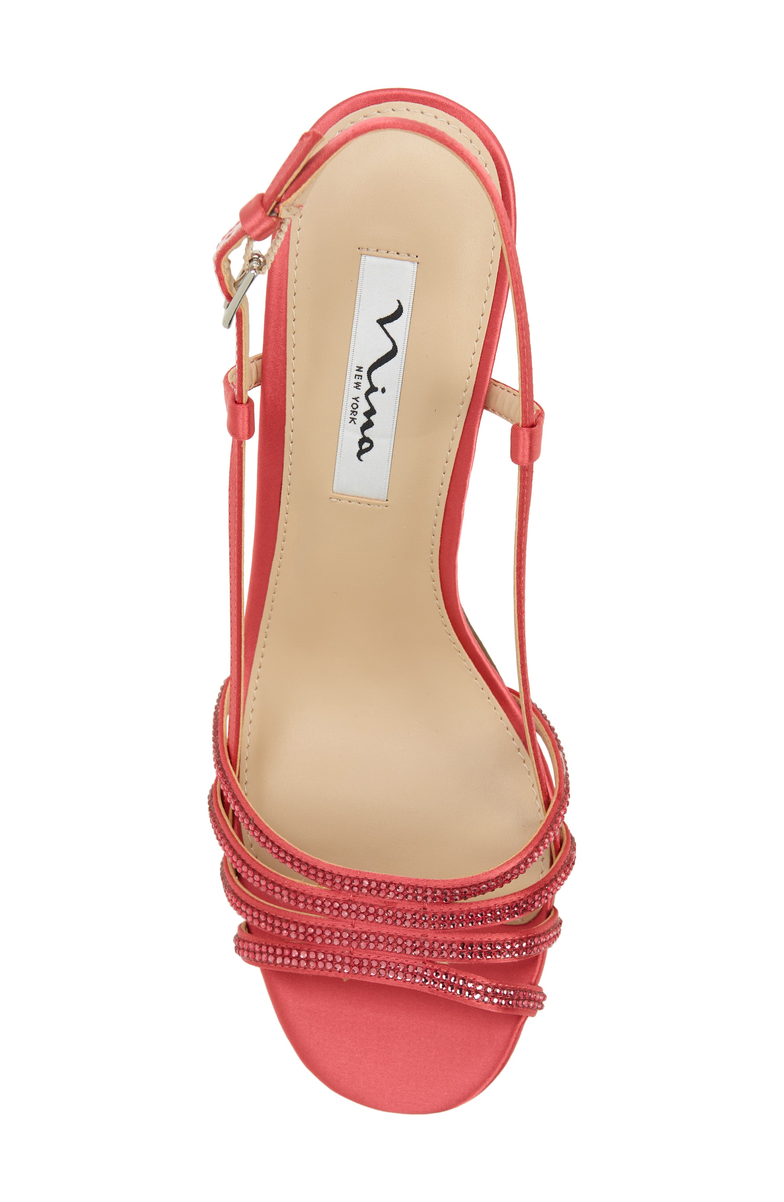 Nina Avaley Slingback Sandal, Alternate, color, Kisses Crystal Satin