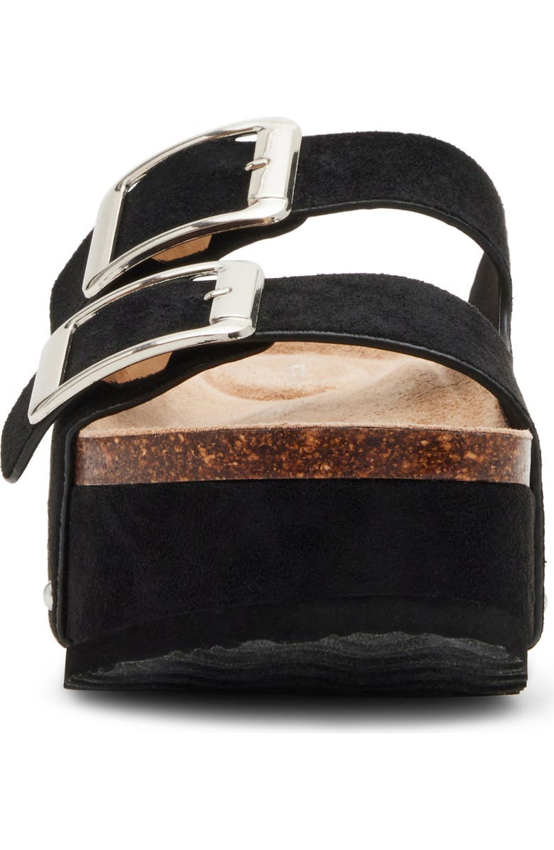 Madden Girl Babess Slide Sandal, Alternate, color, Black Fab