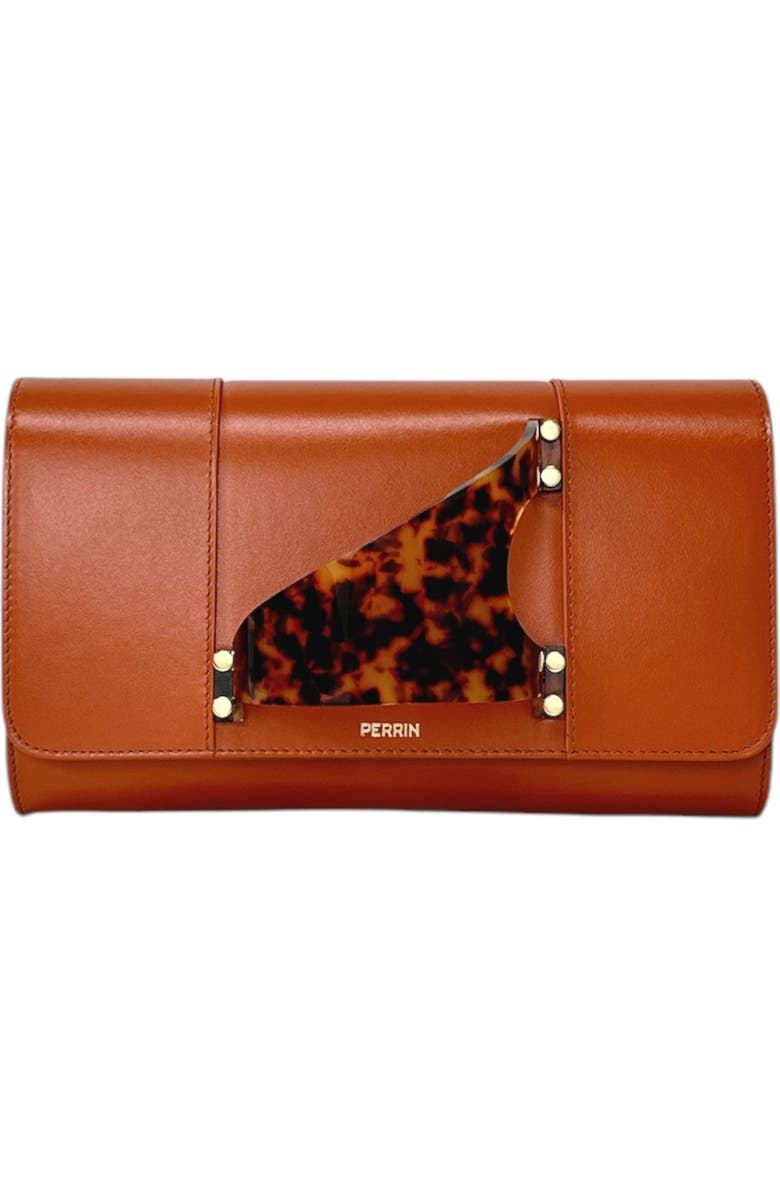 PERRIN PARIS L
Eiffel Ecaille Clutch, Main, color, Clay