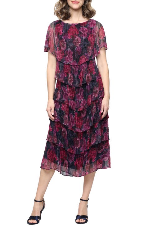 Tiered Bodre Dress
