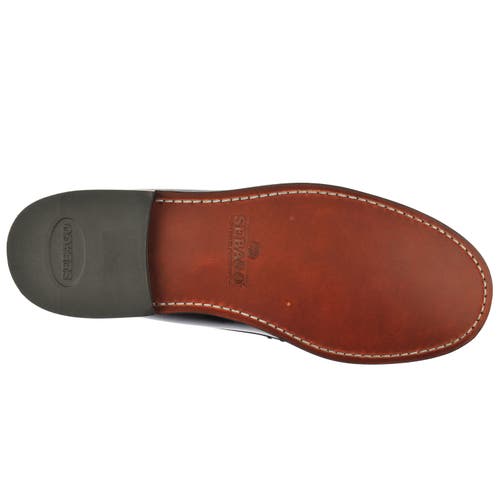 Sebago Classic Dan Penny Loafers In Black