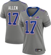 Nike Women's Nike Josh Allen Gray Buffalo Bills Nickel City Game Jersey