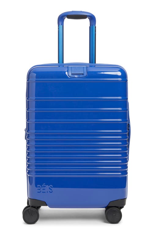Béis The 22-Inch Expandable Carry-On Roller (Nordstrom Exclusive) in Glossy Cobalt at Nordstrom