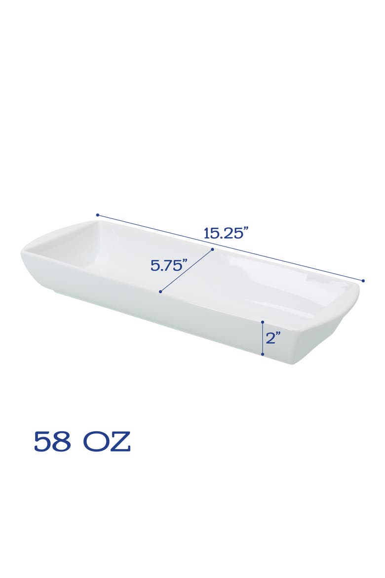 Amar Set of 2 Serving Bowl Set, Alternate, color, WHITE