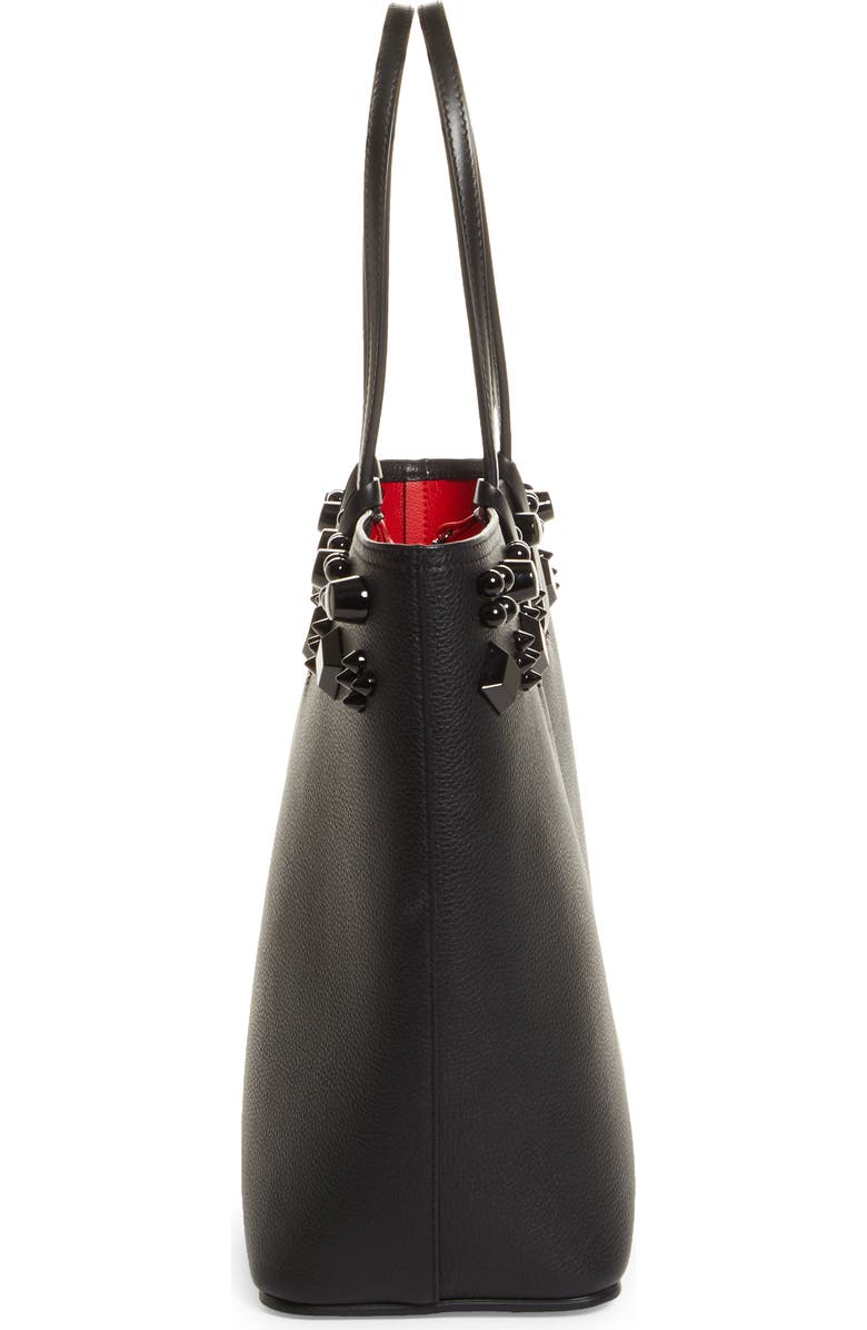 Christian Louboutin Cabata Studded Leather Tote, Alternate, color,