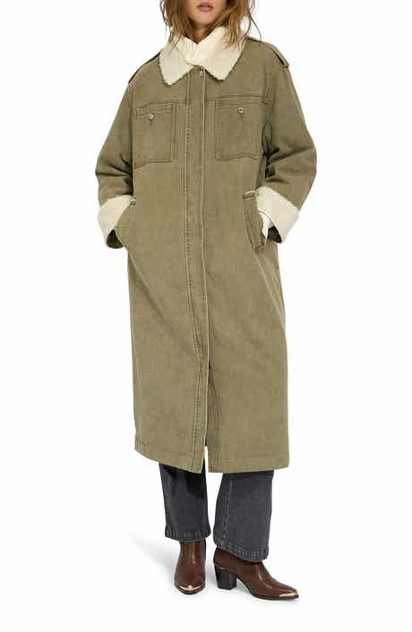 Chill Rider Denim Faux Shearling Coat
