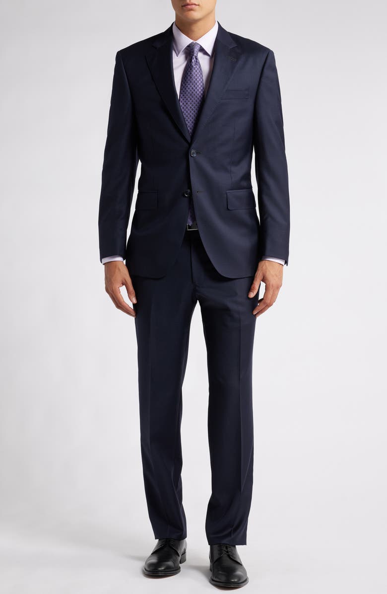 Peter Millar Flynn Classic Fit Wool Suit, Main, color, 