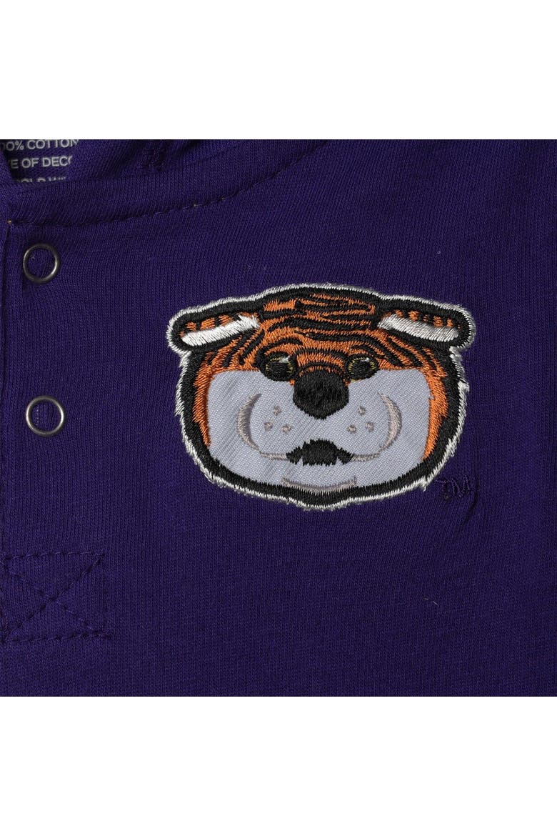 Toddler Colosseum Purple/Heathered Gray LSU Tigers Poppies Hoodie and Sweatpants Set, Alternate, color, Purple