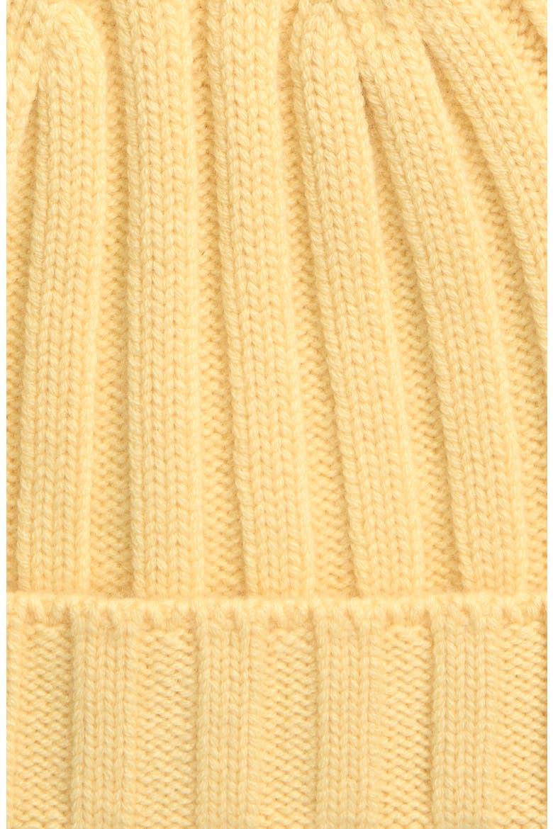 Cassidy Cashmere Beanie, Alternate, color, YELLOW