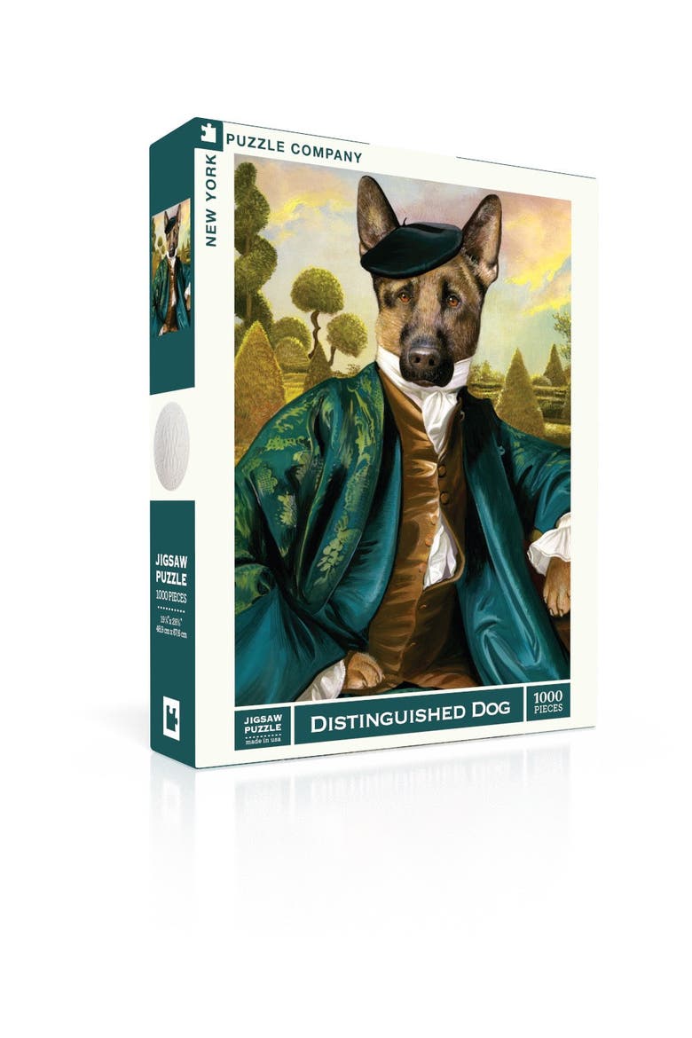Distinguished Dog 1000 Piece Puzzle, Alternate, color, No Color