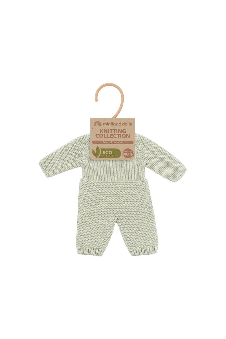 Knitted Doll Outfit for 12 5/8 inch Dolls, Alternate, color, Green Multi