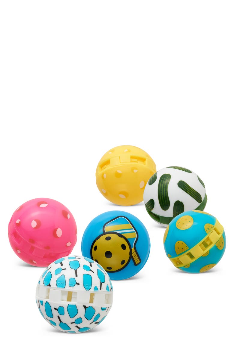 IMPLUS Pickleball Pack of 6 Sneaker Balls<sup>®</sup>, Alternate, color, White