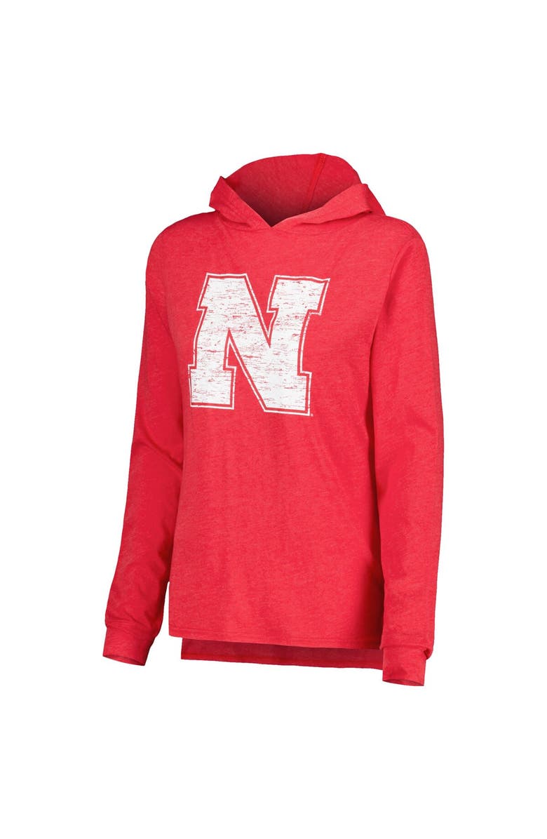CONCEPTS SPORT Women's Concepts Sport Scarlet Nebraska Huskers Long Sleeve Hoodie T-Shirt & Pants Sleep Set, Alternate, color, 