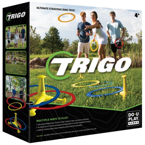 Trigo Ring Toss Colorful Throwing & Hooking Game