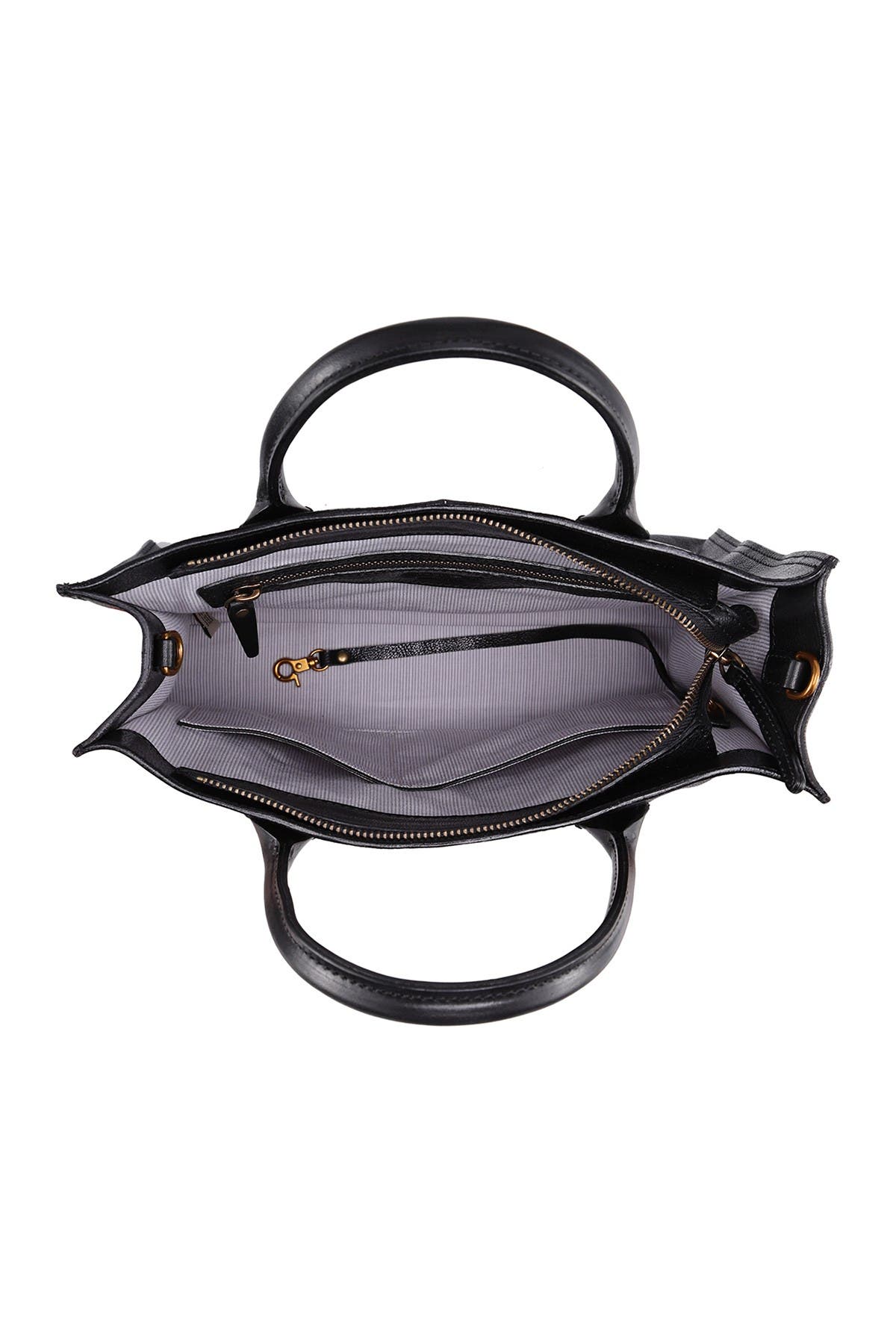 OLD TREND Leaf Leather Tote Bag, Alternate, color, 