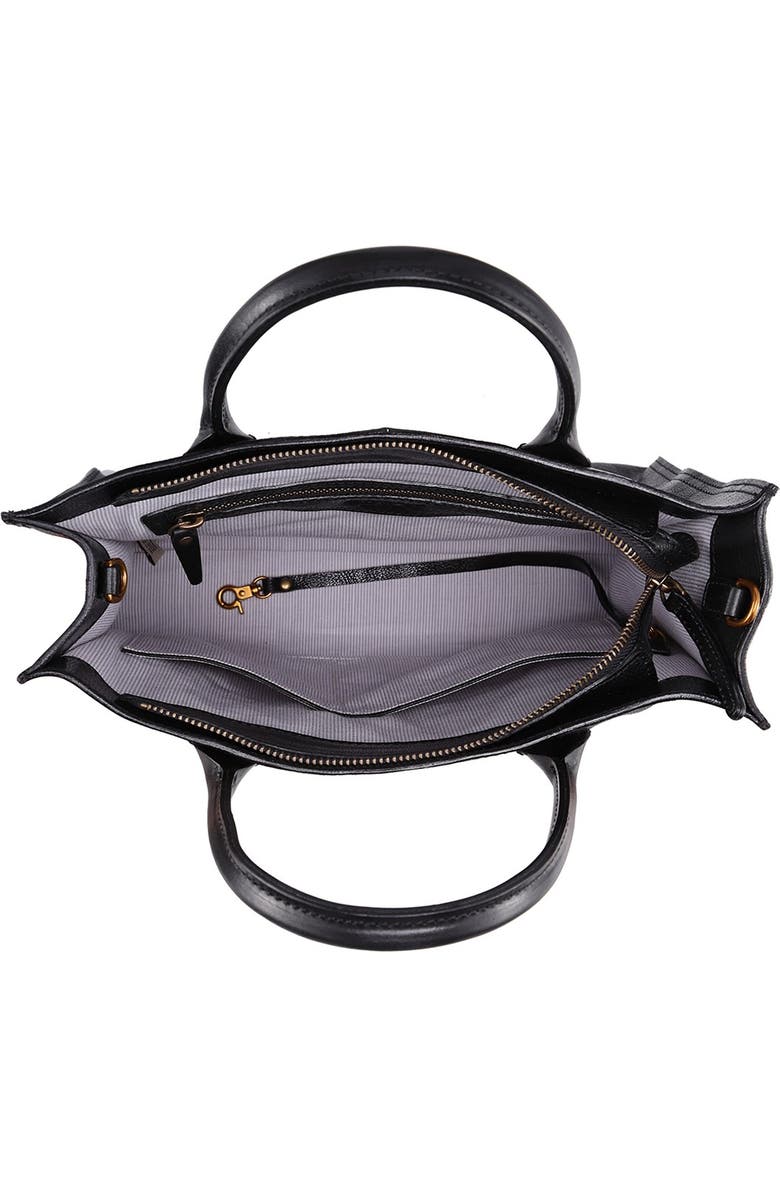 OLD TREND Leaf Leather Tote Bag, Alternate, color,