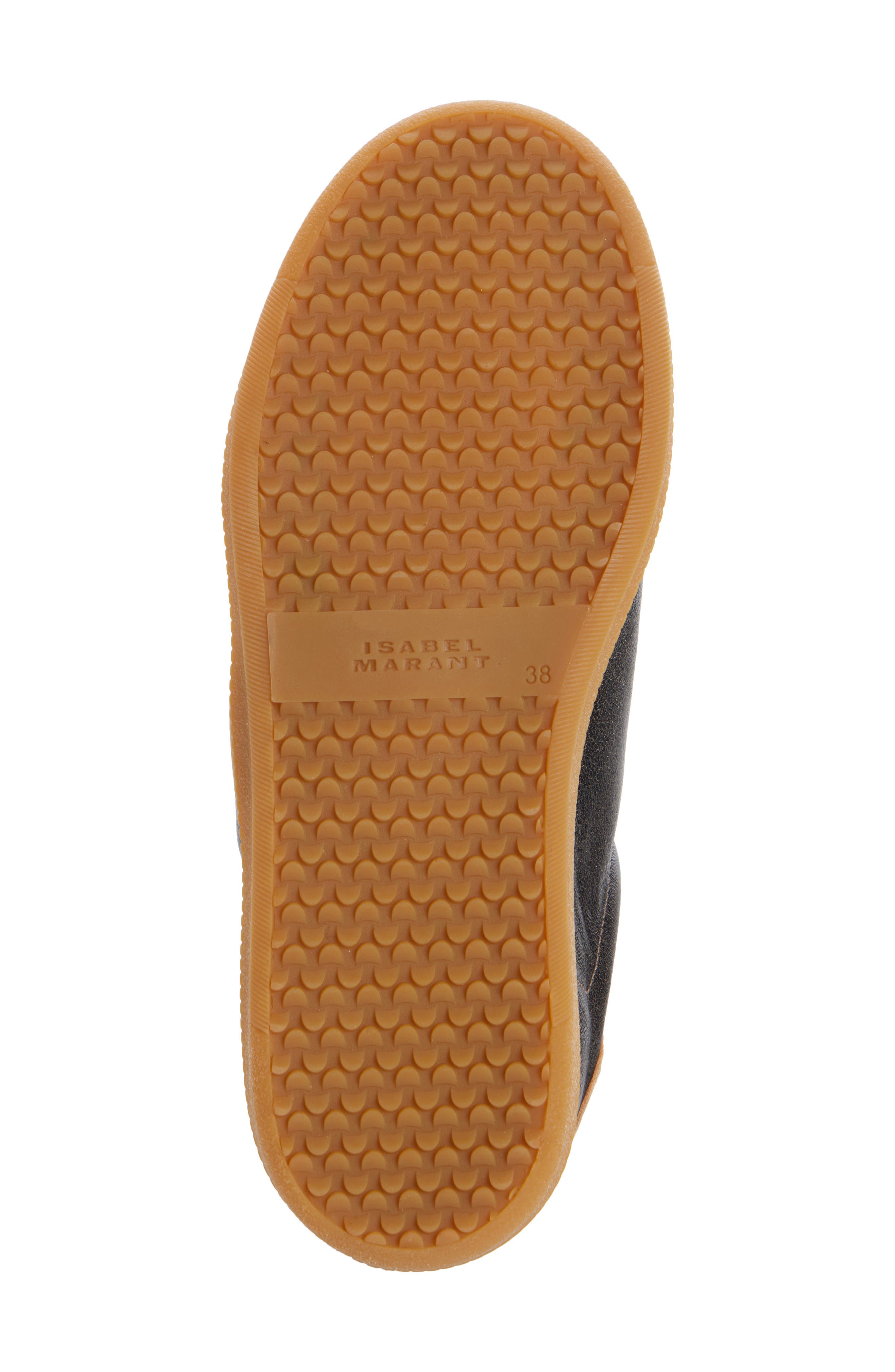 Isabel Marant Beth Genuine Shearling Lined Low Top Sneaker, Alternate, color, 