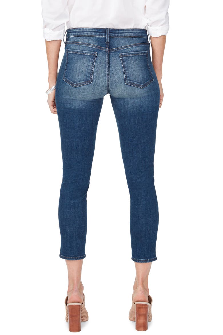 Alina Utility Pocket Ankle Skinny Jeans, Alternate, color, DESERT GOLD