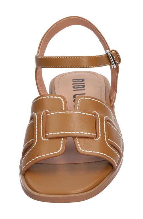 Bibi Lou Holly Ankle Strap Sandal In Cuero