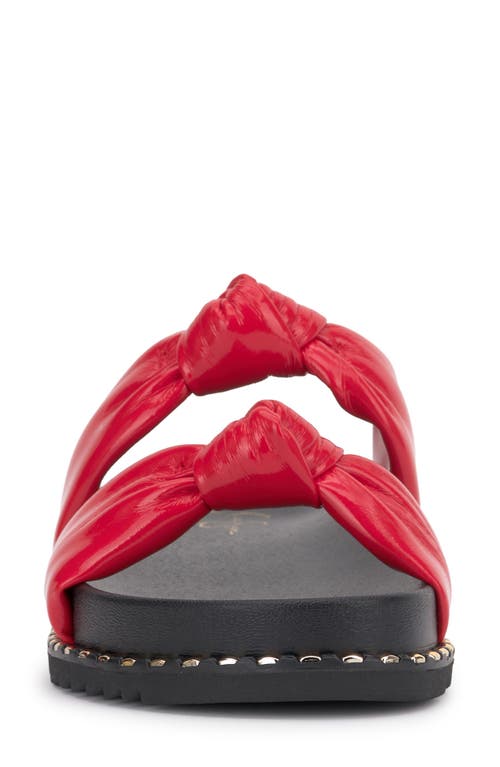 Jessica Simpson Caralyna Platform Slide Sandal In Poppy
