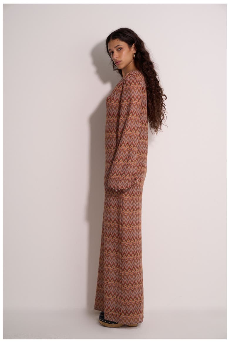Desert Mirage Belinda Maxi Beach Dress, Alternate, color, Multi-Brown