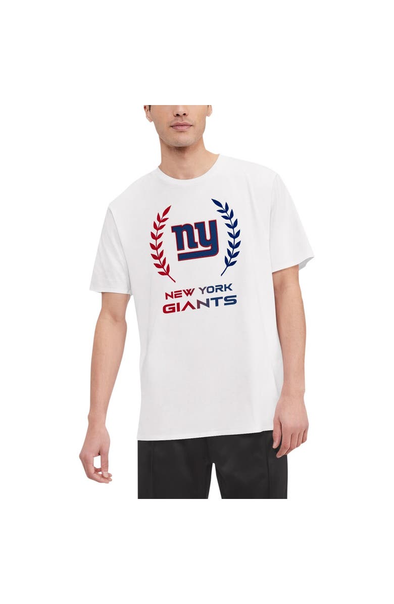 Tommy Hilfiger Men's Tommy Hilfiger White New York Giants Miles T-Shirt, Alternate, color, 
