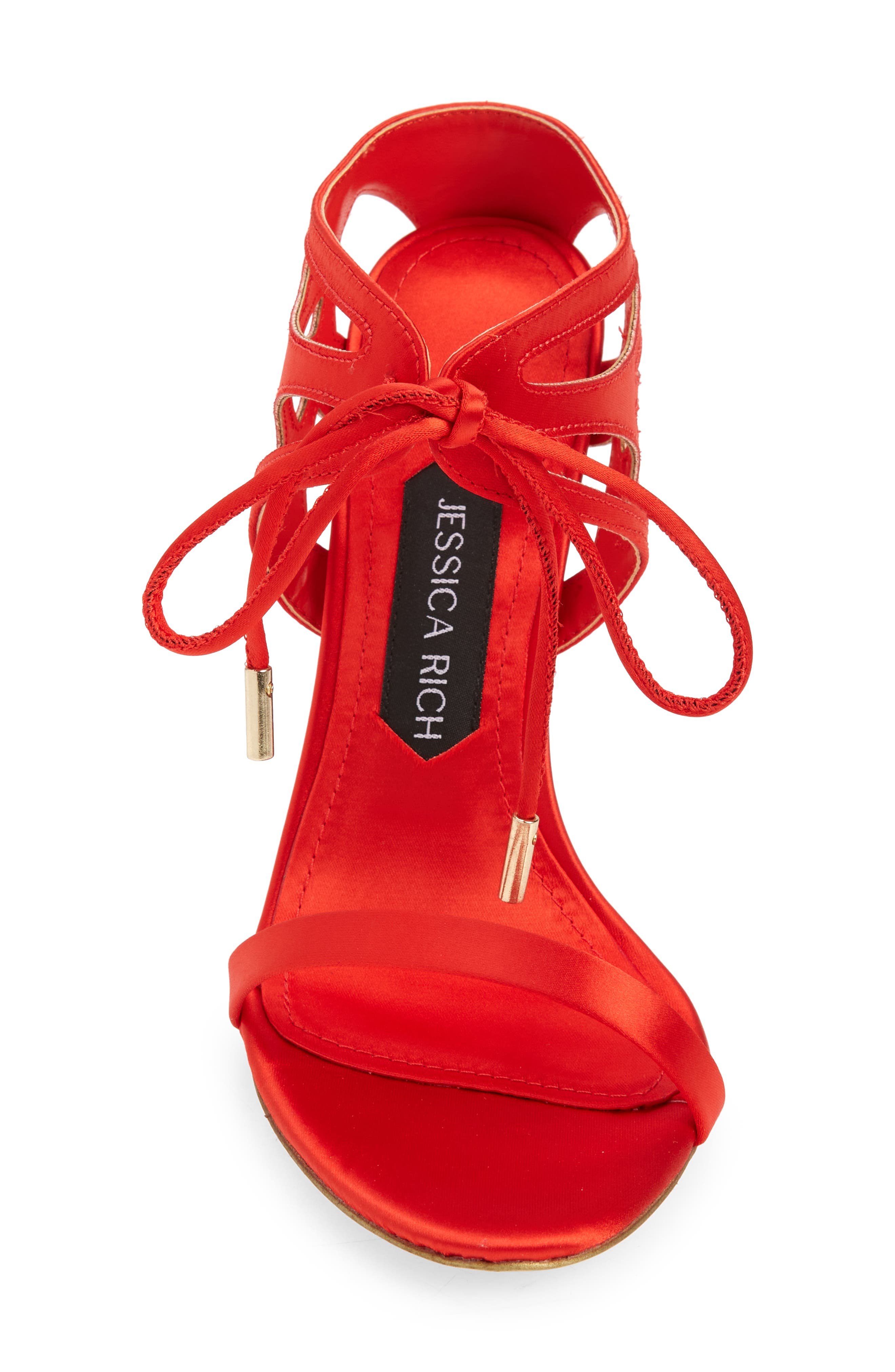 So Expensive Sandal, Alternate, color, RED