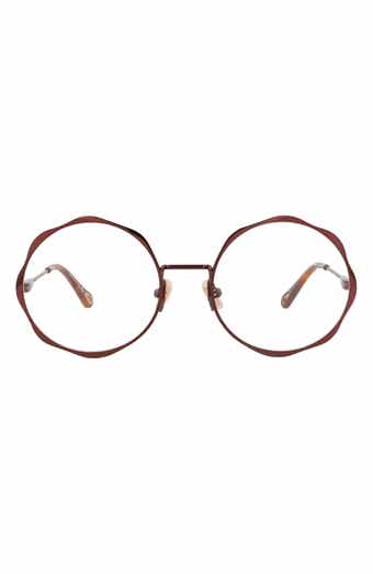 Chloé 56mm Round Optical Glasses